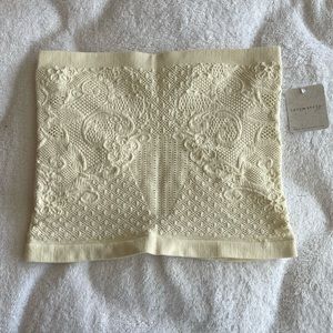 Free People Meet in the Middle Tube Top Ivory size M/L